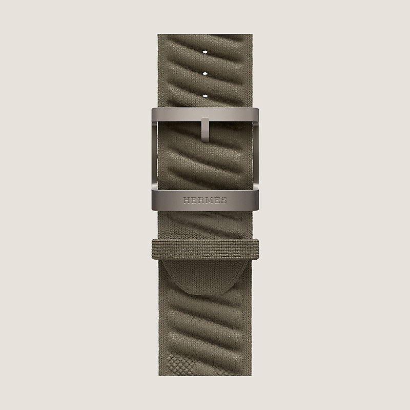 Band Apple Watch Hermès Ultra Single Tour 49 mm En Mer